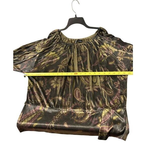 🌼5for$25🌼 New Directions Women’s  Shirt Top Abstract  Dolman Sleeve - Picture 3 of 7